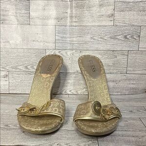 Guess Women's Gold Sandals